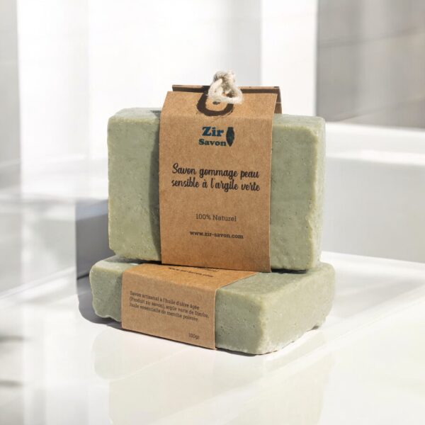 Savon Gommage à l'Argile Verte
