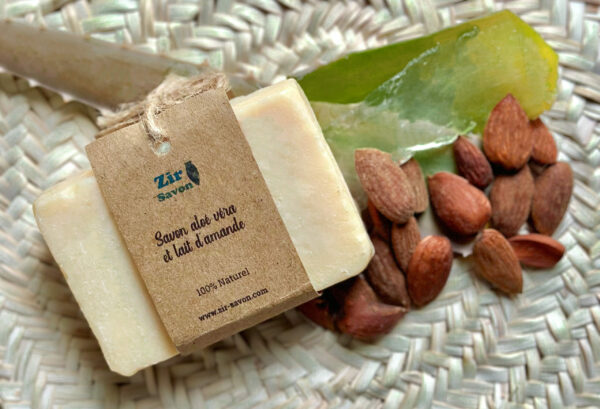 Savon Aloé Vera et Lait d’Amande – Image 2