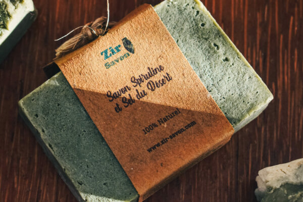 Savon Spiruline et Sel du Désert – Image 2