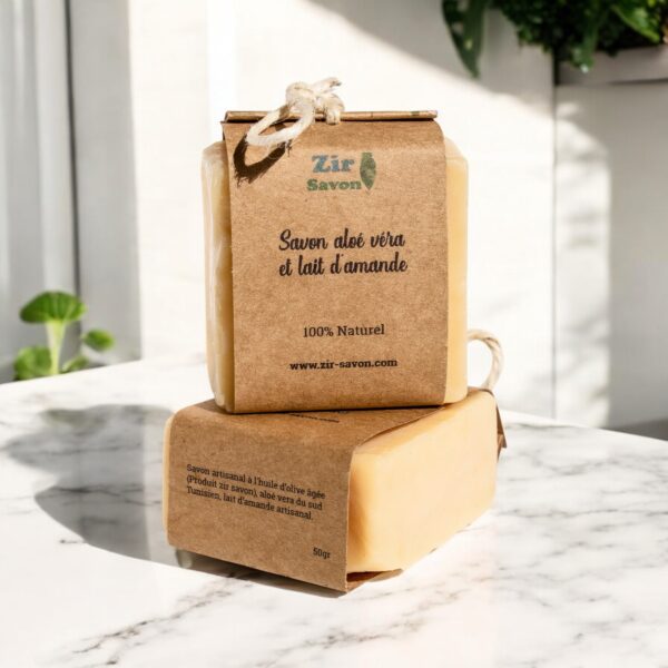 Savon Aloé Vera et Lait d’Amande – Image 3