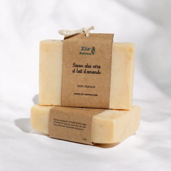 Savon Aloé Vera et Lait d’Amande