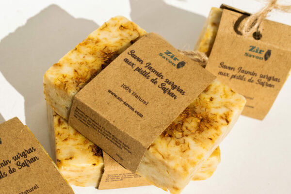 Savon Surgras Jasmin aux Pistils de Safran – Image 3